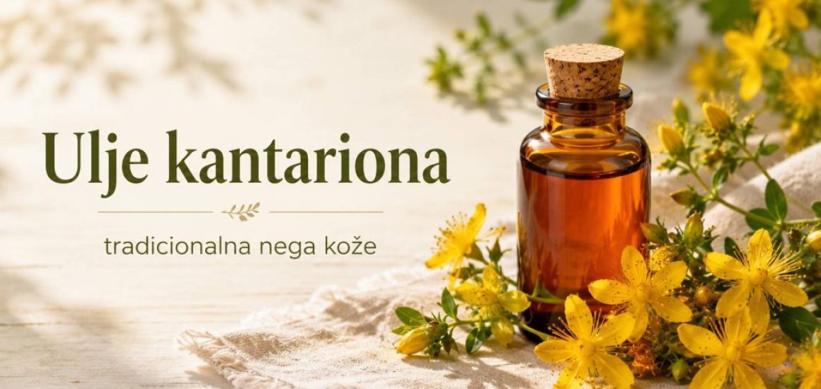 Ulje kantariona - tradicionalna nega kože iz žutog cveta