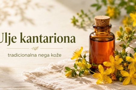 Ulje kantariona – tradicionalna nega kože iz žutog cveta Ulje kantariona – tradicionalna nega kože iz žutog cveta